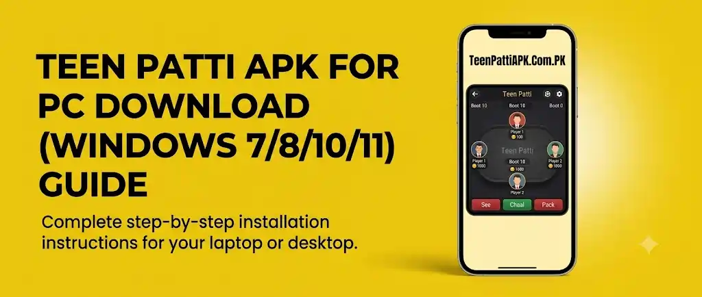 Teen Patti APK for PC