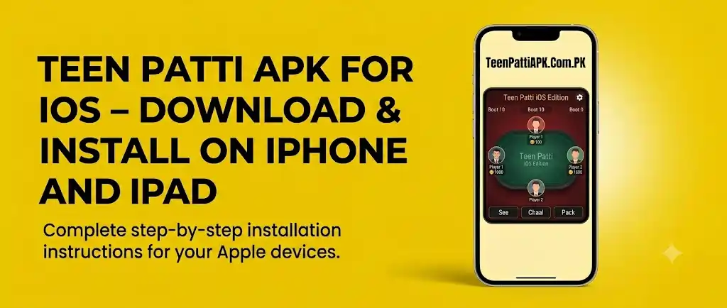 Teen Patti APK for iOS